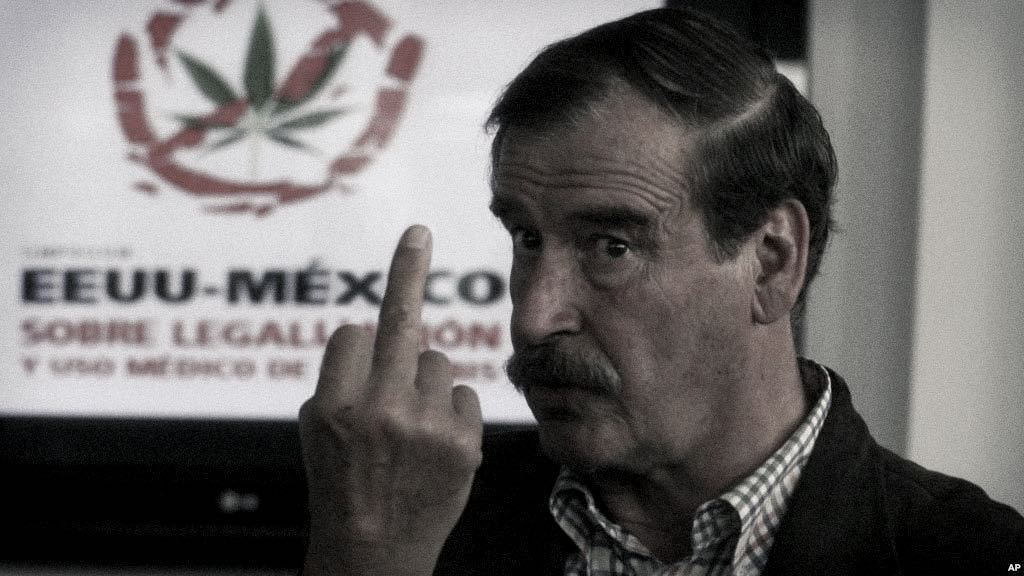 vicente fox señal dedo