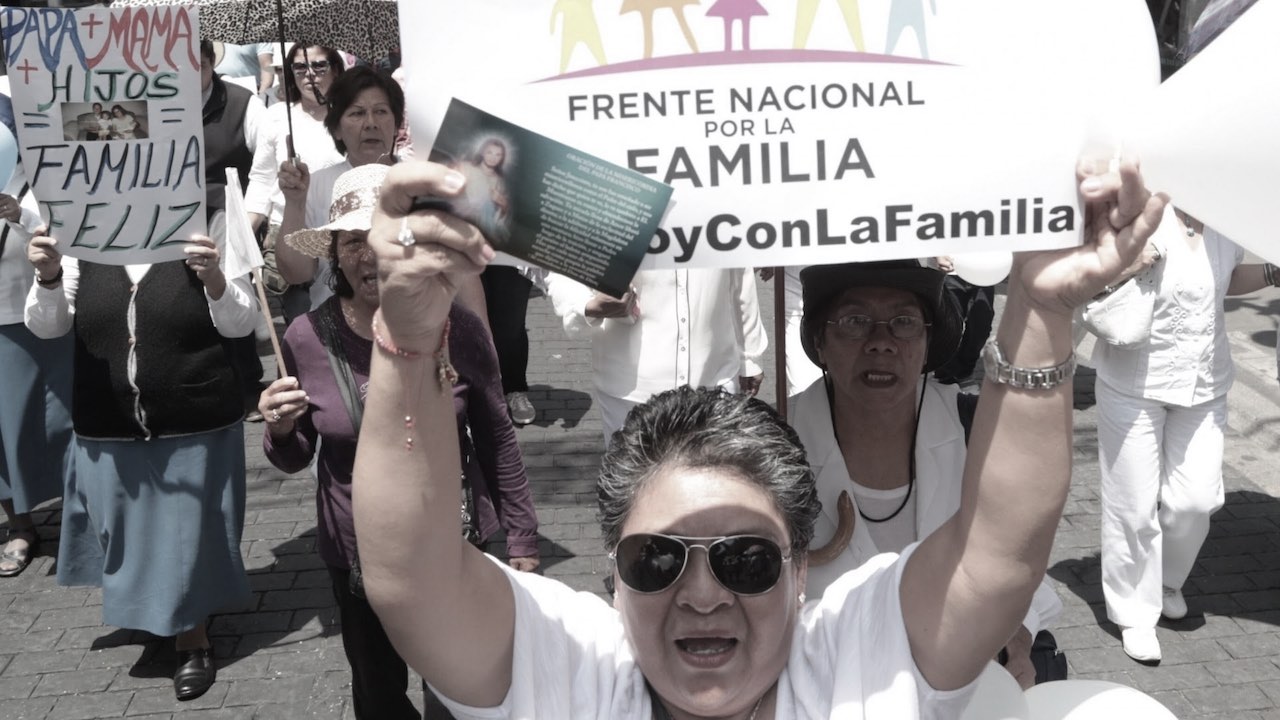 marcha por la familia